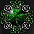thumbnail image 3 of CafePress - St. Patrick's Day Celtic Knot Women's Dark Pajamas - Women's Short Sleeve Print T-Shirt and Pants Dark Cotton Pajama Set, 3 of 7