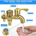 thumbnail image 4 of Vintage Style Faucet For Garden And Household Use, Standard Garden Hose Connector With Easy Controlling Water Flow Feature, 4 of 5