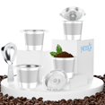 thumbnail image 1 of Vasos K NESSUS reutilizables para Keurig 1.0 de acero inoxidable, paquete de 4, 1 of 6