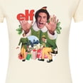 thumbnail image 3 of ELF - Christmas Merch Tee - Juniors Fitted Graphic T-Shirt, 3 of 5