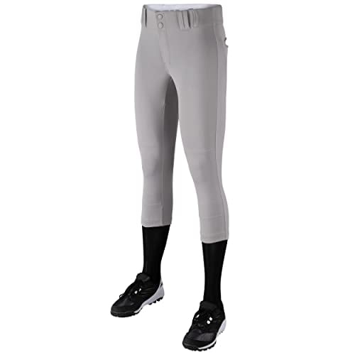 Pantalón de sóftbol CHAMPRO Tournament tradicional para niña de talle bajo