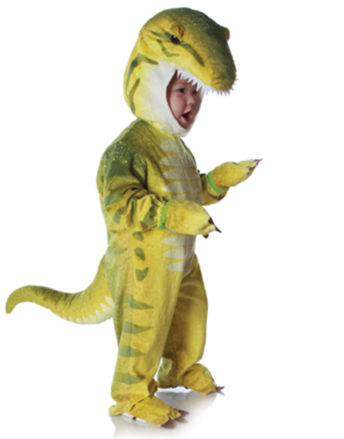 Deluxe T-Rex Skeleton Boys Girls Fancy Dress Childrens Halloween Kids Costume 