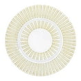 thumbnail image 3 of Sparkles Home  Venezia Glass Charger Plate Gold, 3 of 5