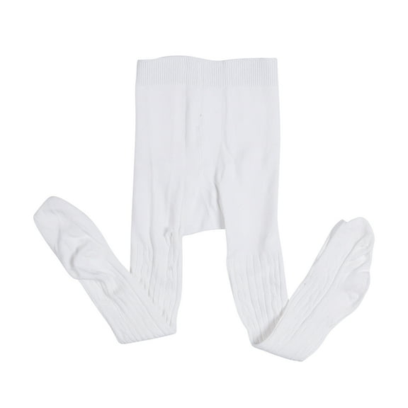 Gureui Kids Knit Cotton Tights Solid Colors Thread Crochet Pantyhose Warm Soft Stockings Autumn Winter High Waist Leggings