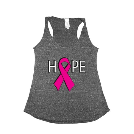 Women's HOPE Breast Cancer Awareness Tri Blend Tank