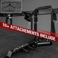 thumbnail image 5 of Mikolo Power Rack Cage, Weight Rack with Dual Pulley Cable Crossover Machine,Multi-Function Squat Rack with J Hooks,Dip Bars and Landmine for Home Gym, 5 of 18