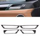thumbnail image 4 of 4 unids/set manija de puerta Interior de coche marco embellecedor cubierta de patrón de roble apto para X3 F25 2014-2017, 4 of 8