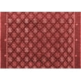 thumbnail image 1 of Ahgly Company Indoor Rectangle Abstract Red Modern Area Rugs, 2' x 4', 1 of 4