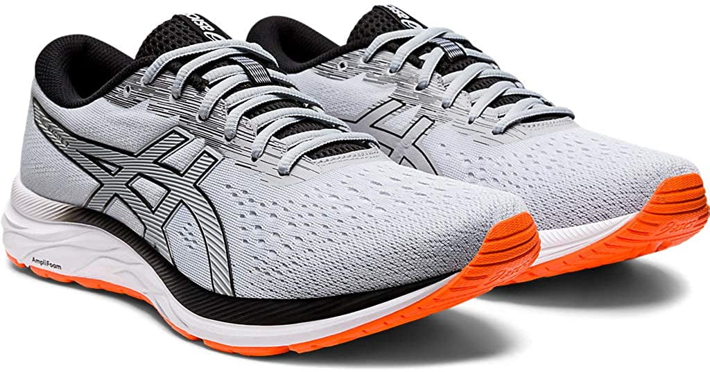 ASICS Mens Gel-Excite 7 Running Shoe, Piedmont Grey/Black, Size 9 Extra ...