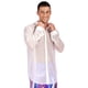 thumbnail image 5 of IEFiEL - Camisa de manga larga de malla transparente sexy para hombre, top para discoteca, camisa para hombre, ropa de fiesta de noche, 5 of 5