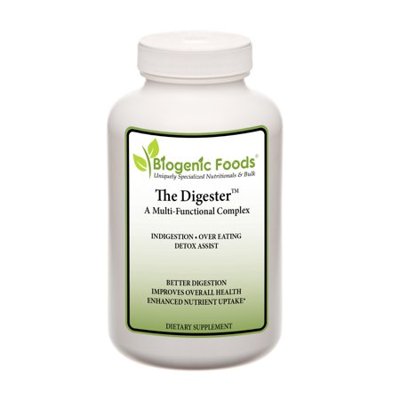 Digester Complex - Reduce Acid & Improve Digestion with Natural Digestive Enzymes Veggie Capsules