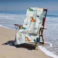 thumbnail image 4 of BANET Dinosaur Beach Towels Girl BathTowels for Bathing Swimming Vacation Quick Dry Travel Towel for Women Girls Men Kids Adults&nbsp; 30x60in, 4 of 8