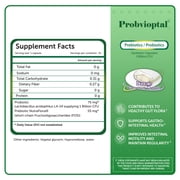 Probvioptal 30 Capsules, Probiotics & Prebiotics, 1 Billion CFU, Gluten Free