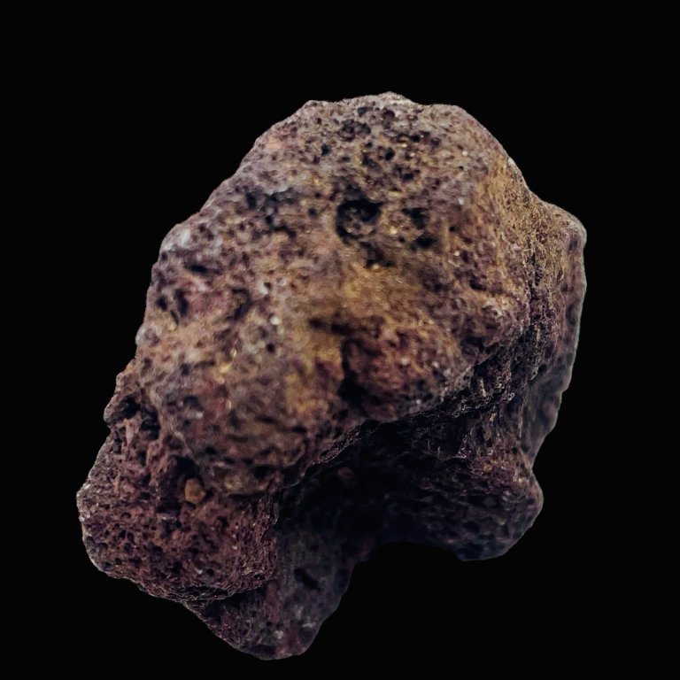 Volcanic Cinder 46g Natural Display Specimen | 60x44x31mm | Brown