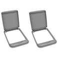 thumbnail image 1 of Rev-A-Shelf 50 Qt Trash Can Replacement Lid, Silver, RV-50-LID-17-1-40 (2 Pack), 1 of 12
