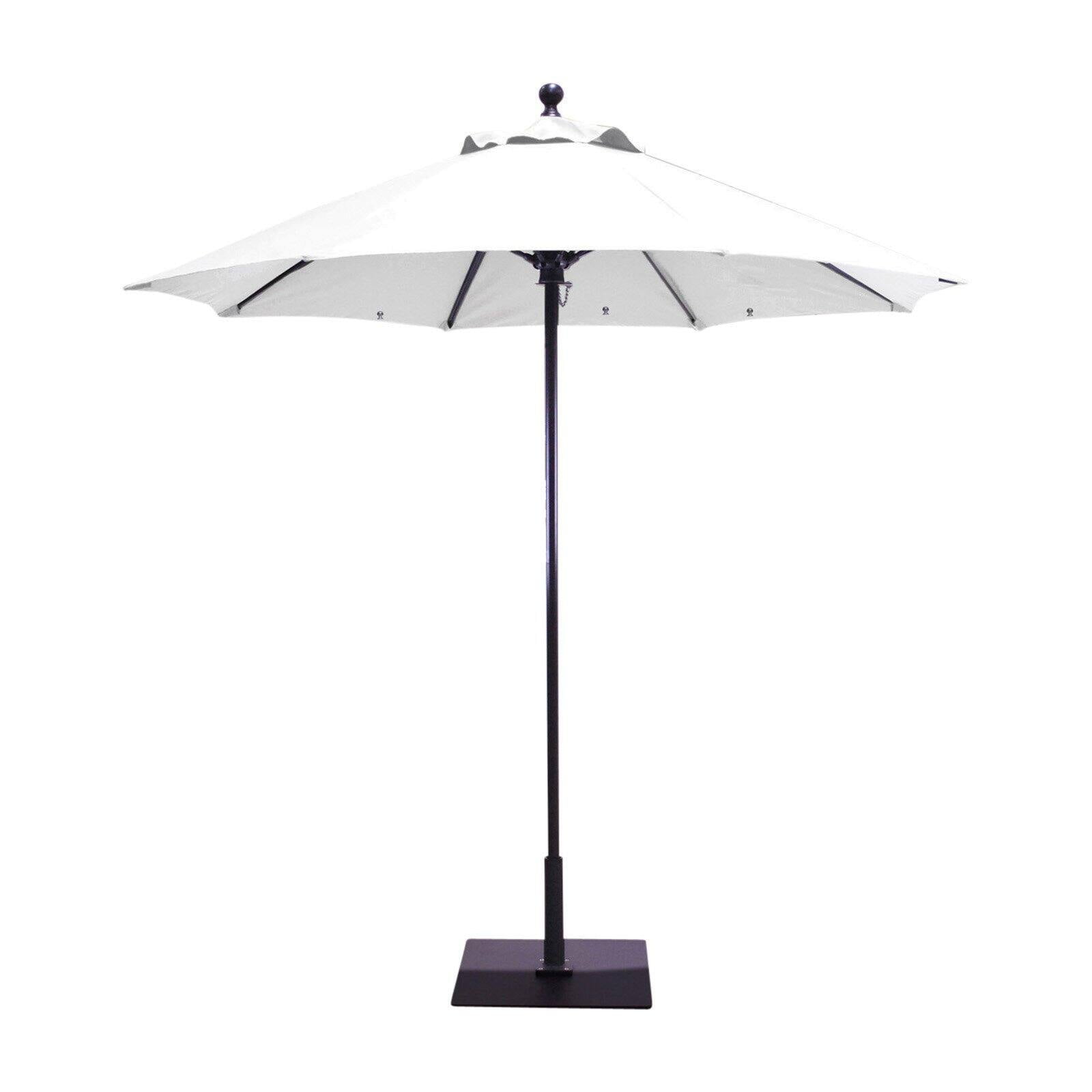 Galtech 7 5 Ft Sunbrella Commercial Push Up Patio Umbrella Walmart Com Walmart Com