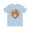 Baby Blue, variant on Mask Shirt, Shirt with Mask, Tee Shirt with Gold Face