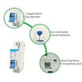 thumbnail image 2 of Graflsoa Miniature 1P Residual Current Circuit Breaker with ABS Case, DIN Rail Installation, 63A Rated Current, for Home Electrical Safety (10pcs Minimum Order), 2 of 6