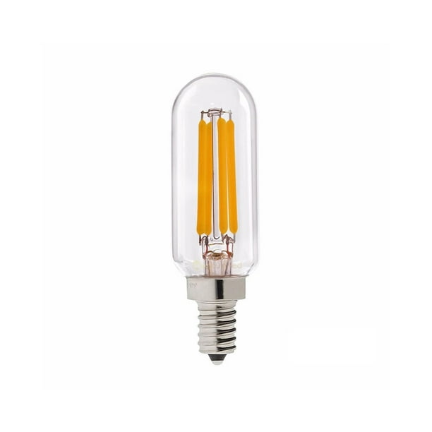 perzik Op de loer liggen delicatesse E14 LED Cooker Hood Light Bulb, Incandescent Replacement T25 Tubular  Filament Bulb, 4W/8W Home Chandelier Bulb Replaces 40 Watt/80 Watt,  2700K-3000K Warm White Light, Non-Dimmable, 1Pack - Walmart.com