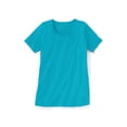 thumbnail image 4 of Woman Within Plus Size Perfect Short-Sleeve Scoopneck Tee, 4 of 6