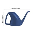 thumbnail image 3 of Watering Can For Indoor And Outdoor Plants Flower Watering Pot Long Spout Water Can For Garden, Flower, House Plants - 1.8l/1/2 Gallon More Color, 3 of 6