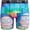 Rick and Morty Tie-Dye 1Pack, variant on Mens Boxer Briefs - 1Pack/2Pack Rick and Morty Soft Underwear Boxers for Men (S-2XL)