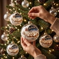 thumbnail image 5 of Sulaicai Christmas Story Ball Ornament, Mini Holiday Scene Transparent Hanging Bauble, Vintage Festive Keepsake Decor for Xmas Tree, Mantel, Indoor Holiday Party Display, 5 of 9