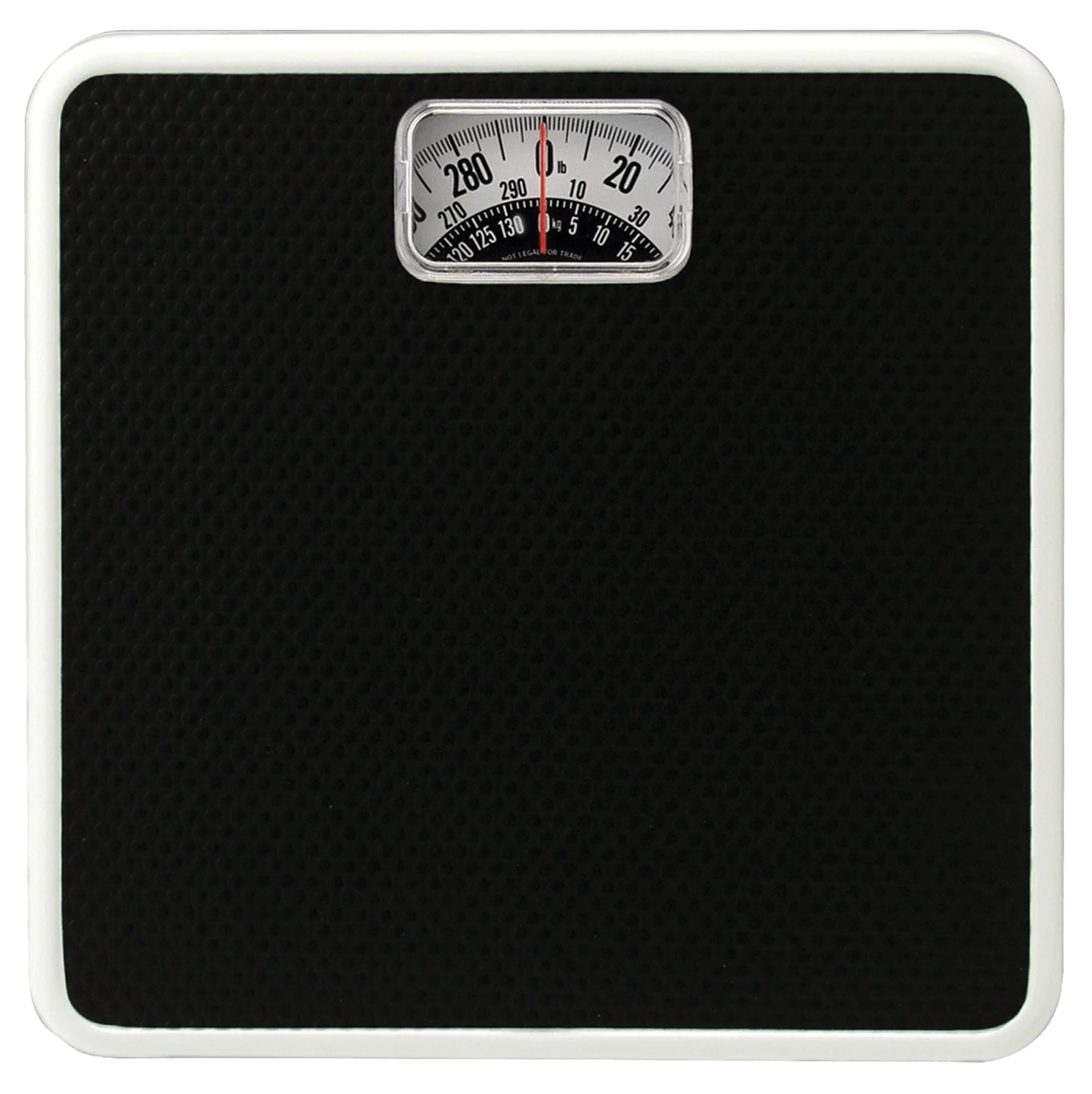 EUROSTAR Mechanical Bathroom Scale, Black
