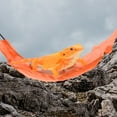 thumbnail image 3 of Bearded Dragon Hammock Lizard Hammock with Suction Cups Hooks Bearded Dragon Tank Accessories Reptile Lounger for Geckos Orange 1 Set, 3 of 7