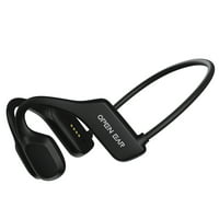 Topvision Open Ear Bone Conduction Bluetooth Sports Headphones with Built-in Microphones, 8Hr Playtime, Waterproof