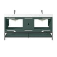 thumbnail image 5 of Avanity PAISLEY-VS72-EG Paisley 72" Free Standing Double Basin Vanity Set - Everglade, 5 of 7