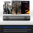 thumbnail image 3 of braveheart Computer Speakers Computer Sound Bar Mini USB Soundbar Speaker for PC Tablets Desktop, 3 of 4
