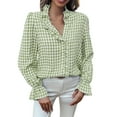 thumbnail image 1 of Long Cardigan pour Femmes - Chemise Décontractée à Col en V pour Usage Quotidien, 1 of 9