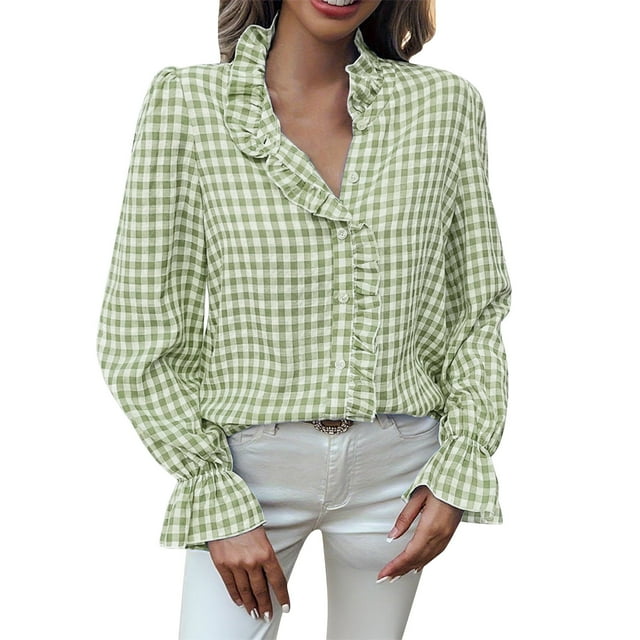 Long Cardigan pour Femmes - Chemise Décontractée à Col en V pour Usage Quotidien