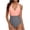 00 # Army Green, variant on REORIAFEE Retro Swimwear Women Tropical Swimsuit Bandage One Piece Push Up Bikini Pad Swimwear Beachwear Army Green L
