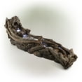 thumbnail image 3 of Alpine Corporation 26-Inch Tiered Wooden River Stream Fountain with White LED Lights, 3 of 12