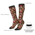 thumbnail image 4 of Sigee Leaf And Fruit for Socks for Men Women Socks Stocking Compression Socks, 4 of 6