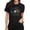 Black, variant on T Shirt Women Cute Heart Print Aunt Tops Tees Casual Short Sleeve Shirts Tops T Pack