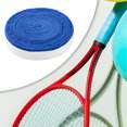 thumbnail image 1 of DYNWAVECA Tennis Badminton Racket Grip Tape, Hand Glue Sweat Absorbing Racquet Wrapping Tape, Sweat Sport Band for Tennis Racket Squash blue, 1 of 10