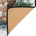 thumbnail image 5 of Ryvnso Christmas Reindeer Area Floor Mat Non-Slip Carpet Soft Rugs Doormats 31" x 20", 5 of 7