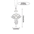 thumbnail image 2 of Collar de flores de moda colgante regalo de vacaciones para mujer elegante collar de temperamento Wmkox8yi  sjalhkljlk6191, 2 of 4