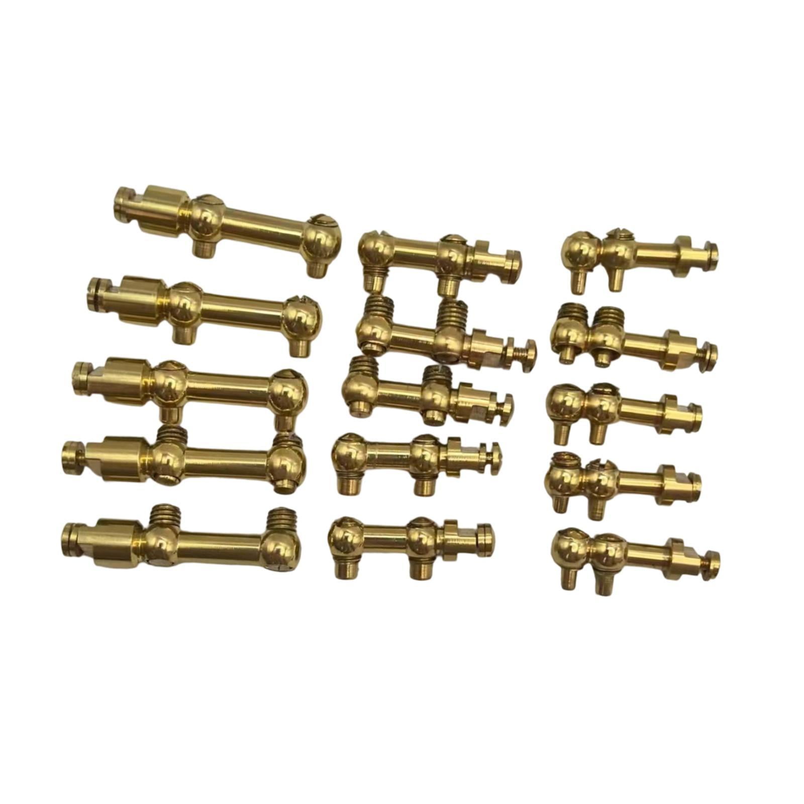 JWQFBC 15 Pieces Sax Repair Maintenance Kit Copper Musical Instrument Parts for Treble,