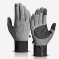 thumbnail image 2 of Winter Gloves for Women and Men Gloves Winter Winter Solid Color Knitted Gloves Suitable for Both Men And Women Providing Warmth And Comfort, 2 of 9