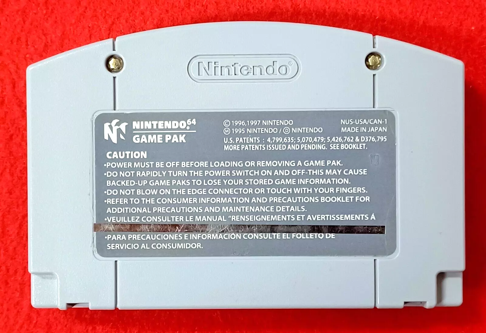 Blues Brothers 2000 Nintendo 64 N64 Gaming Card Tested