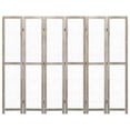 thumbnail image 4 of vidaXL Room Divider Folding Privacy Screen for Room Separation Solid Wood, 4 of 40
