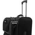 Traveler's Choice Lightweight 2Piece CarryOn Luggage Set, Black