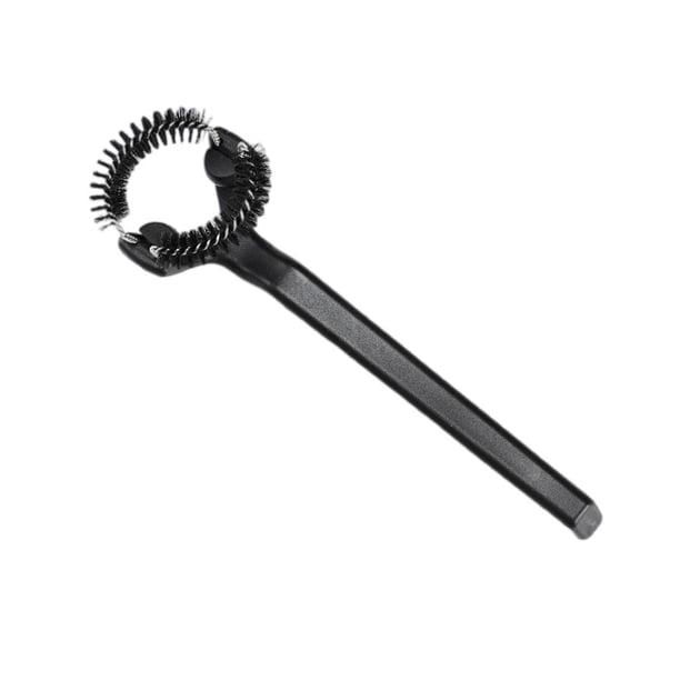Cepillo de limpieza para cafeteras, cabezal redondo, herramientas de limpieza para cafeteras, espresso 58MM