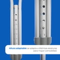 thumbnail image 4 of Par de muletas de aluminio con empuñaduras ajustables Marca Handy, 4 of 7