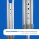 thumbnail image 4 of Par de muletas de aluminio con empuñaduras ajustables Marca Handy, 4 of 7