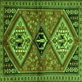thumbnail image 1 of Ahgly Company Indoor Square Persian Green Traditional Area Rugs, 3' Square, 1 of 1
